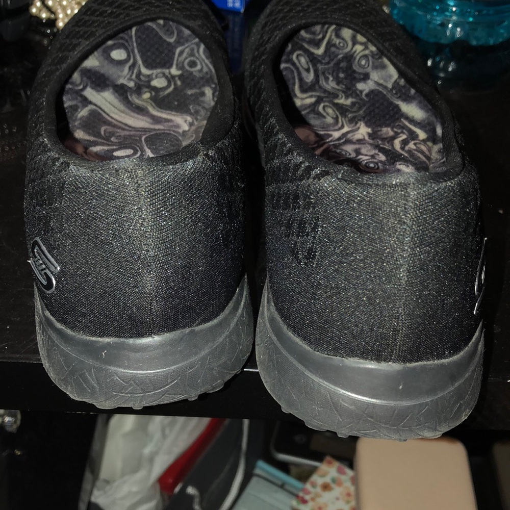 Skechers~Air Cooled Memory Foam~ Women's Black Me… - image 8